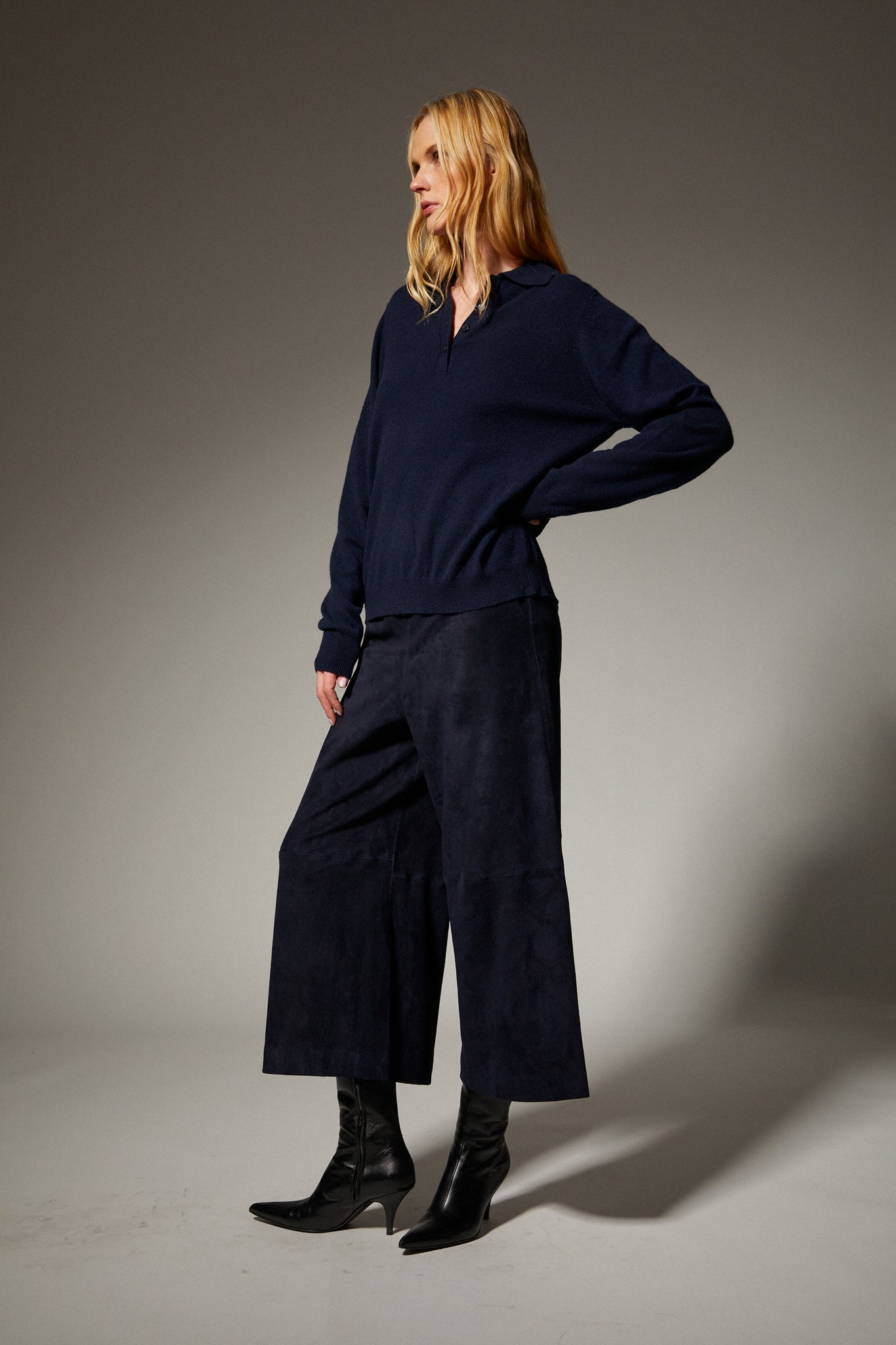 Suede Culotte