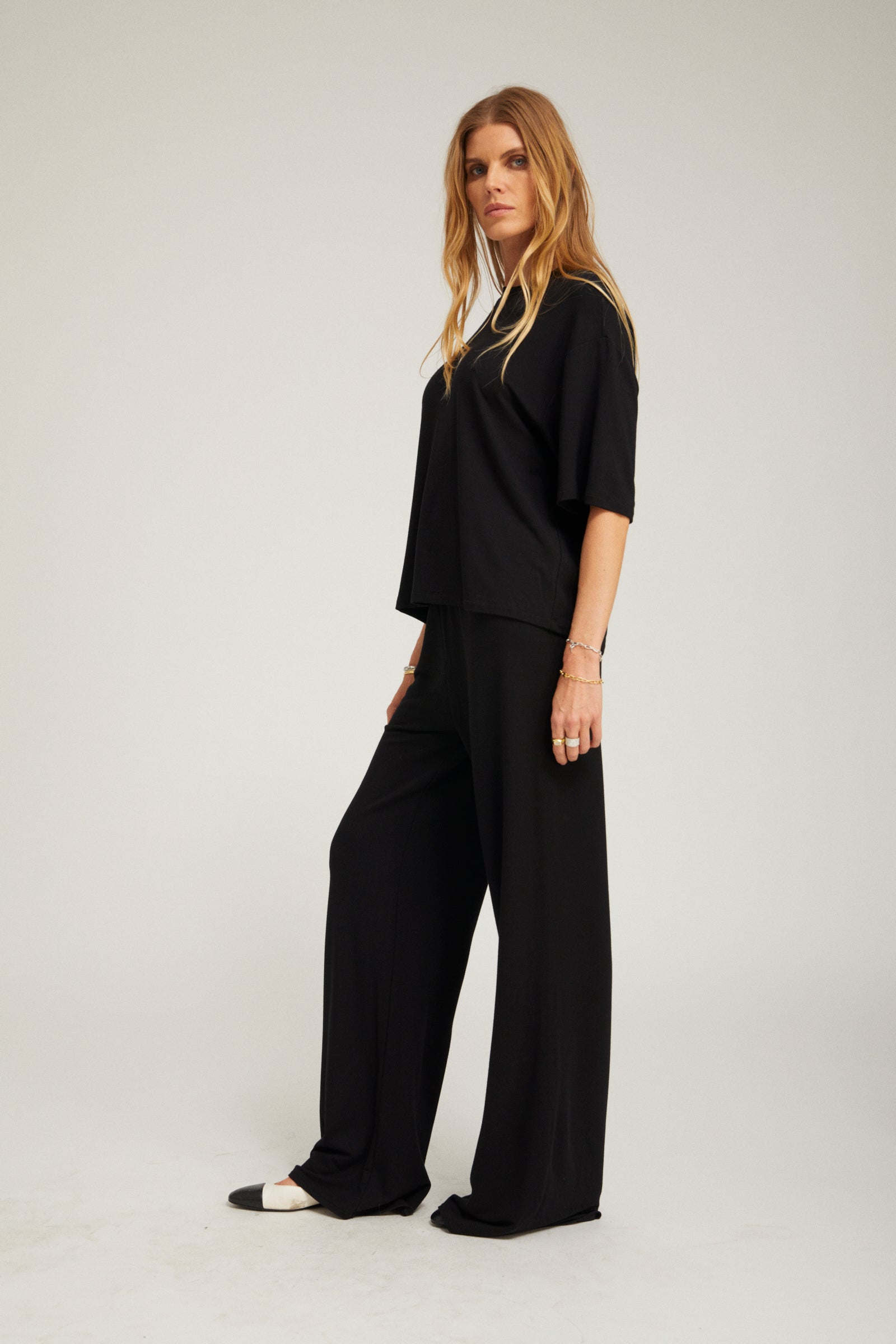 Light French Terry Boxy Tee