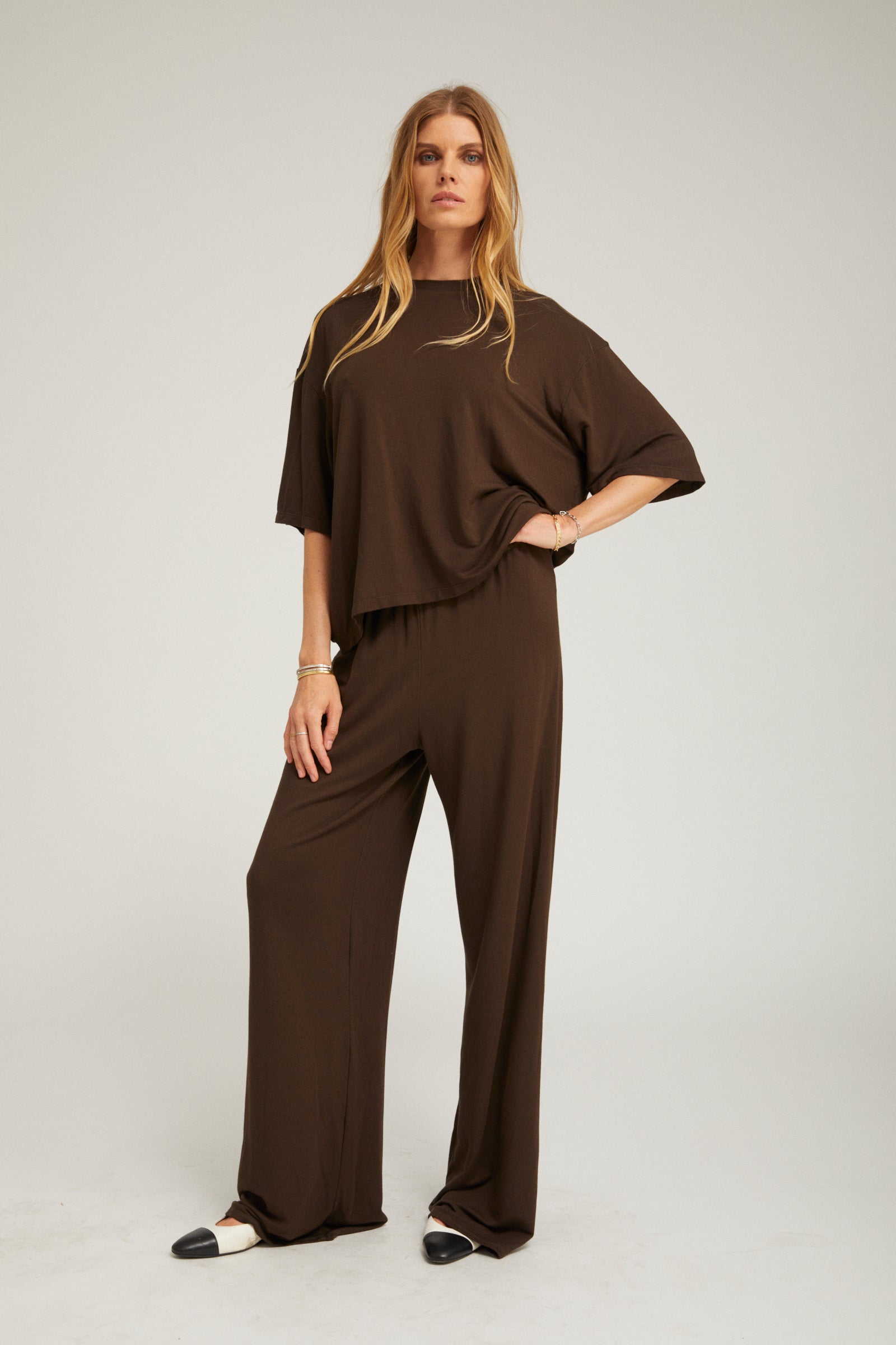 Light  French Terry Boxy Tee