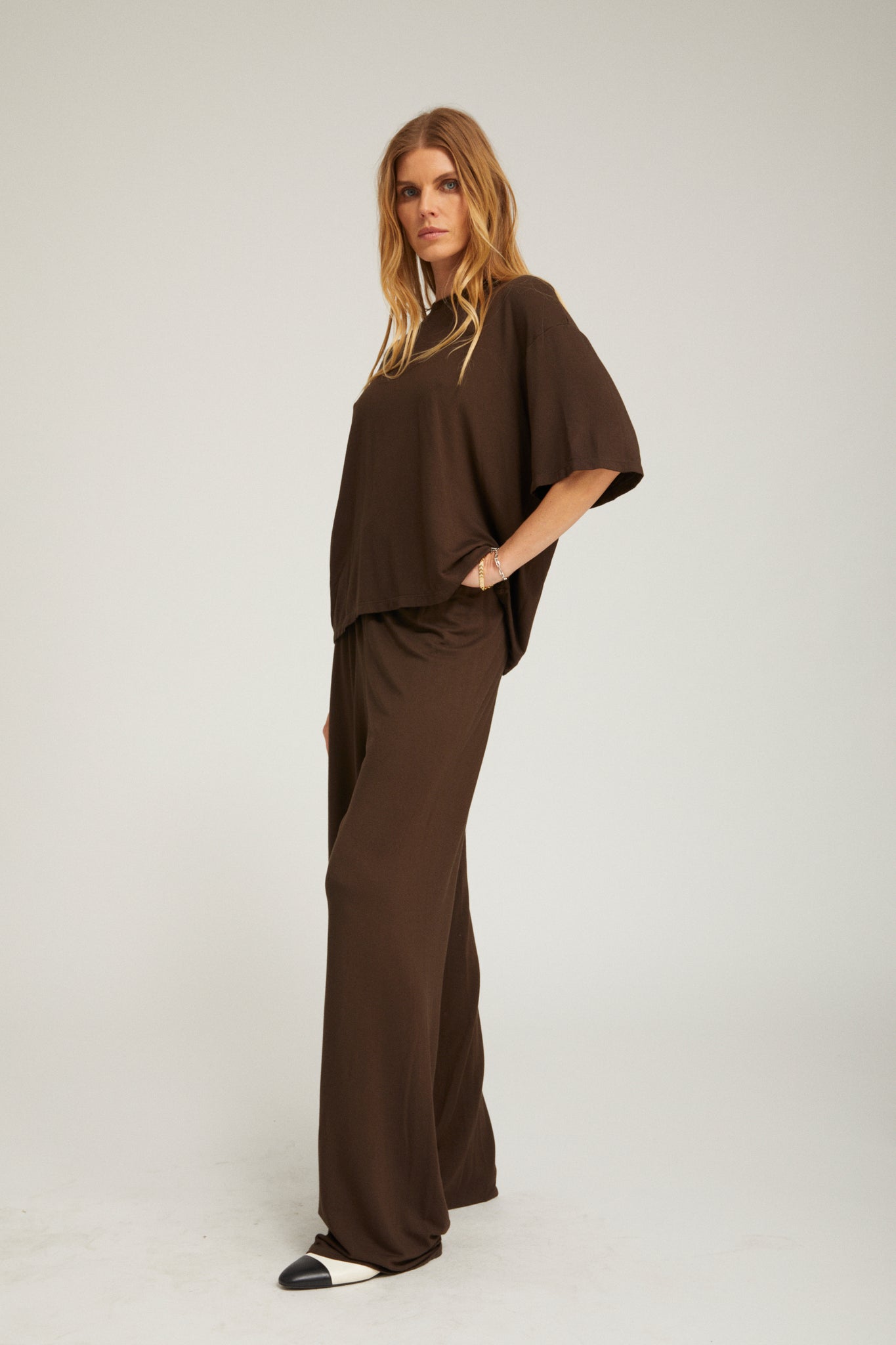 Light  French Terry Boxy Tee