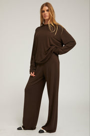Light French Terry Long Sleeve Oversized Tee