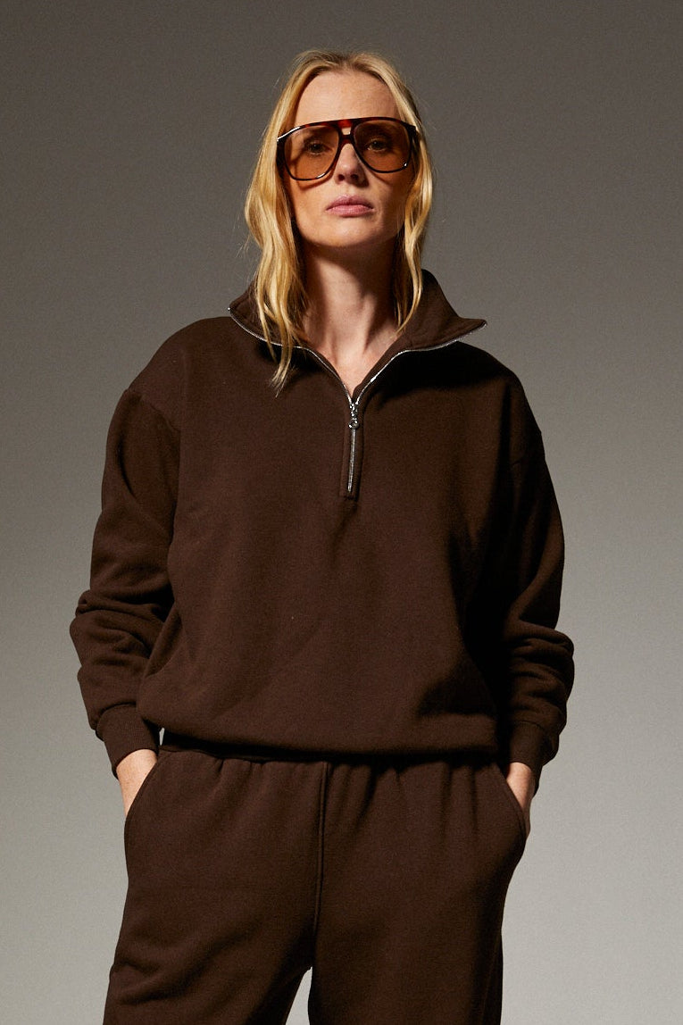 Quarter Zip Sweatshirt