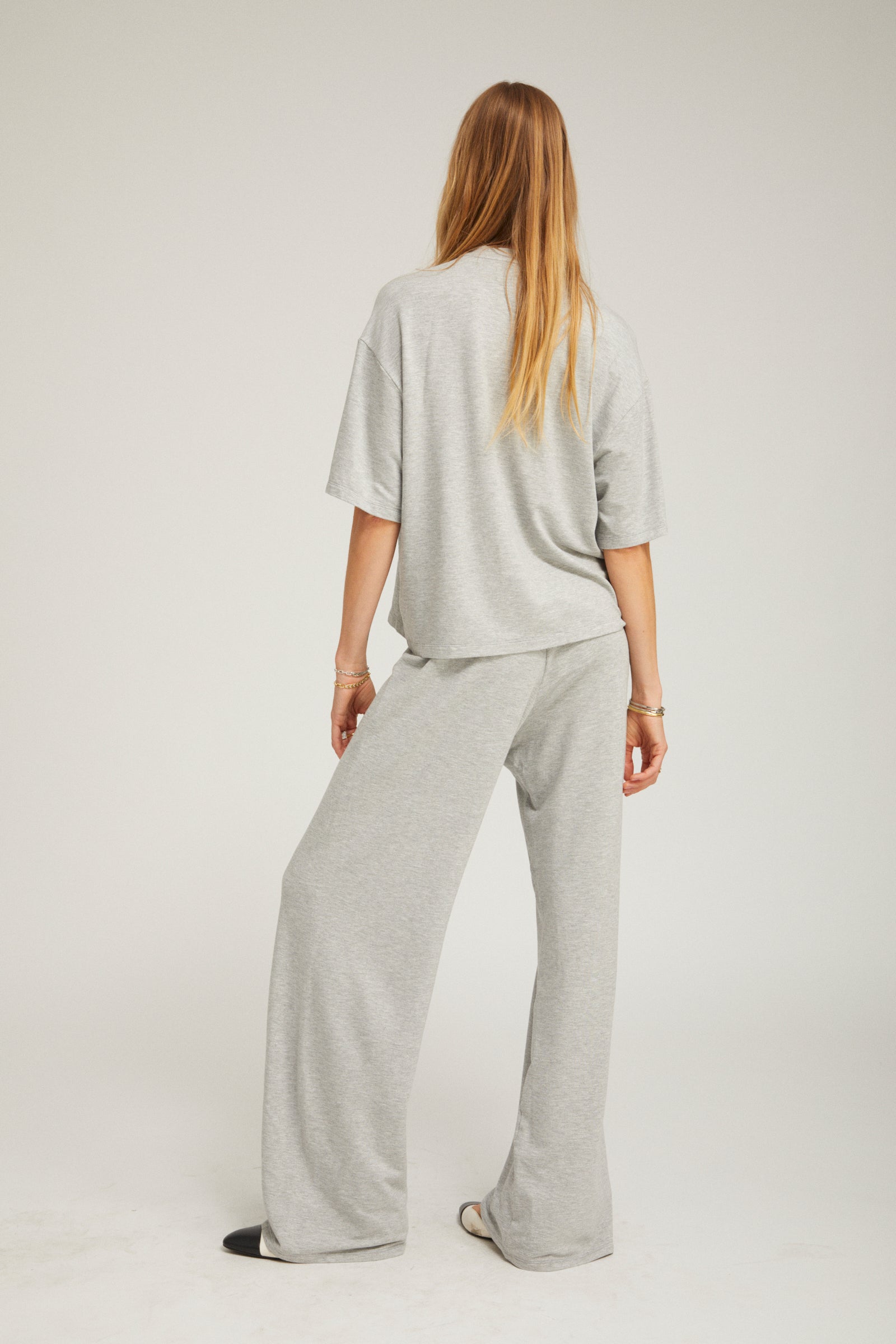 Light French Terry Boxy Tee