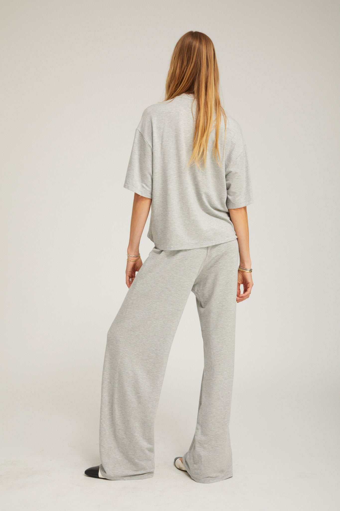Light French Terry Boxy Tee