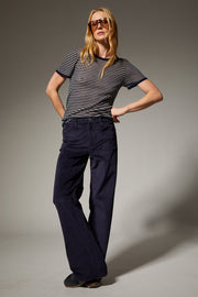 Wide Leg Corduroy Trousers