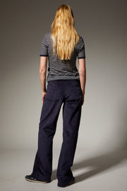 Wide Leg Corduroy Trousers