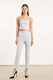 Lilac Leather Micro Tube Top