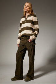 Suede Carpenter Pants