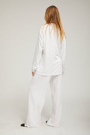 Light French Terry Long Sleeve Oversized Tee