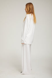 Light French Terry Long Sleeve Oversized Tee