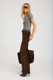 Corduroy 5 Pocket Micro Flare
