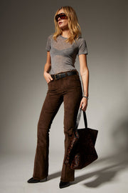 Corduroy 5 Pocket Micro Flare
