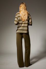 Wide Leg Fine Cashmere Pants