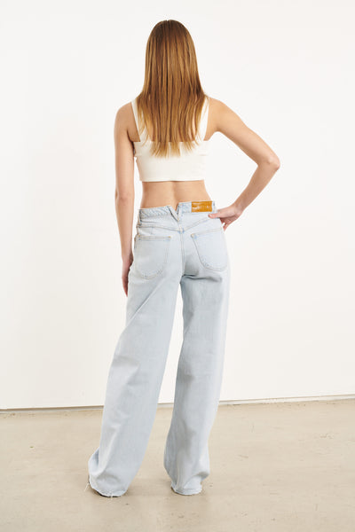 White Micro Tube Top With Straps