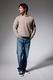 Heavy Cashmere Crewneck Sweater