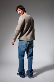 Heavy Cashmere Crewneck Sweater