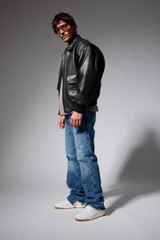 Flacon Classic Leather Jacket