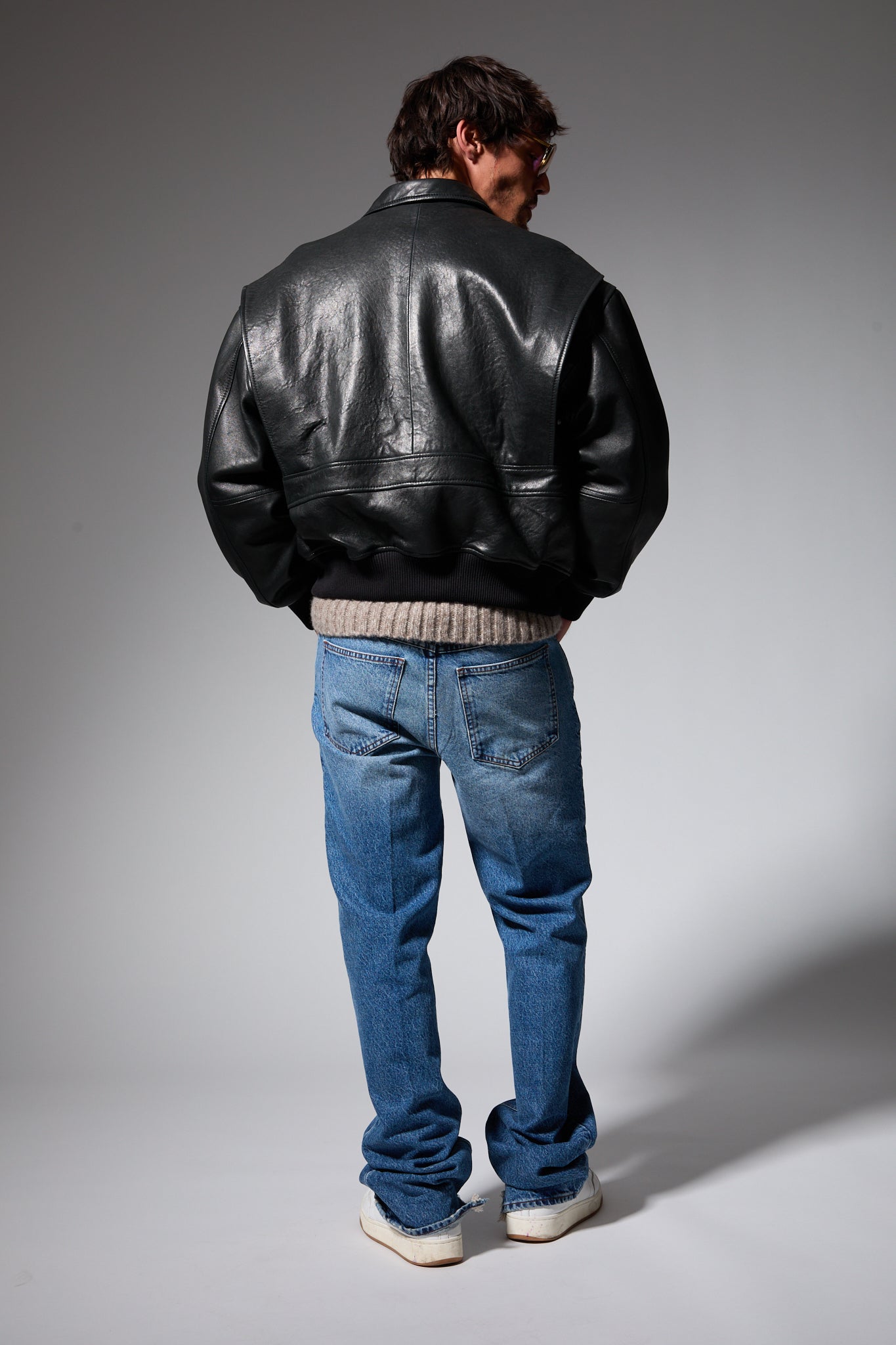 Flacon Classic Leather Jacket