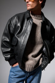 Flacon Classic Leather Jacket
