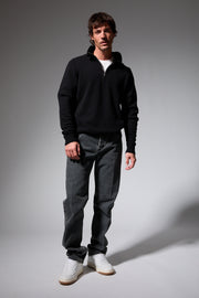 Cashmere Quarter Zip Sweater