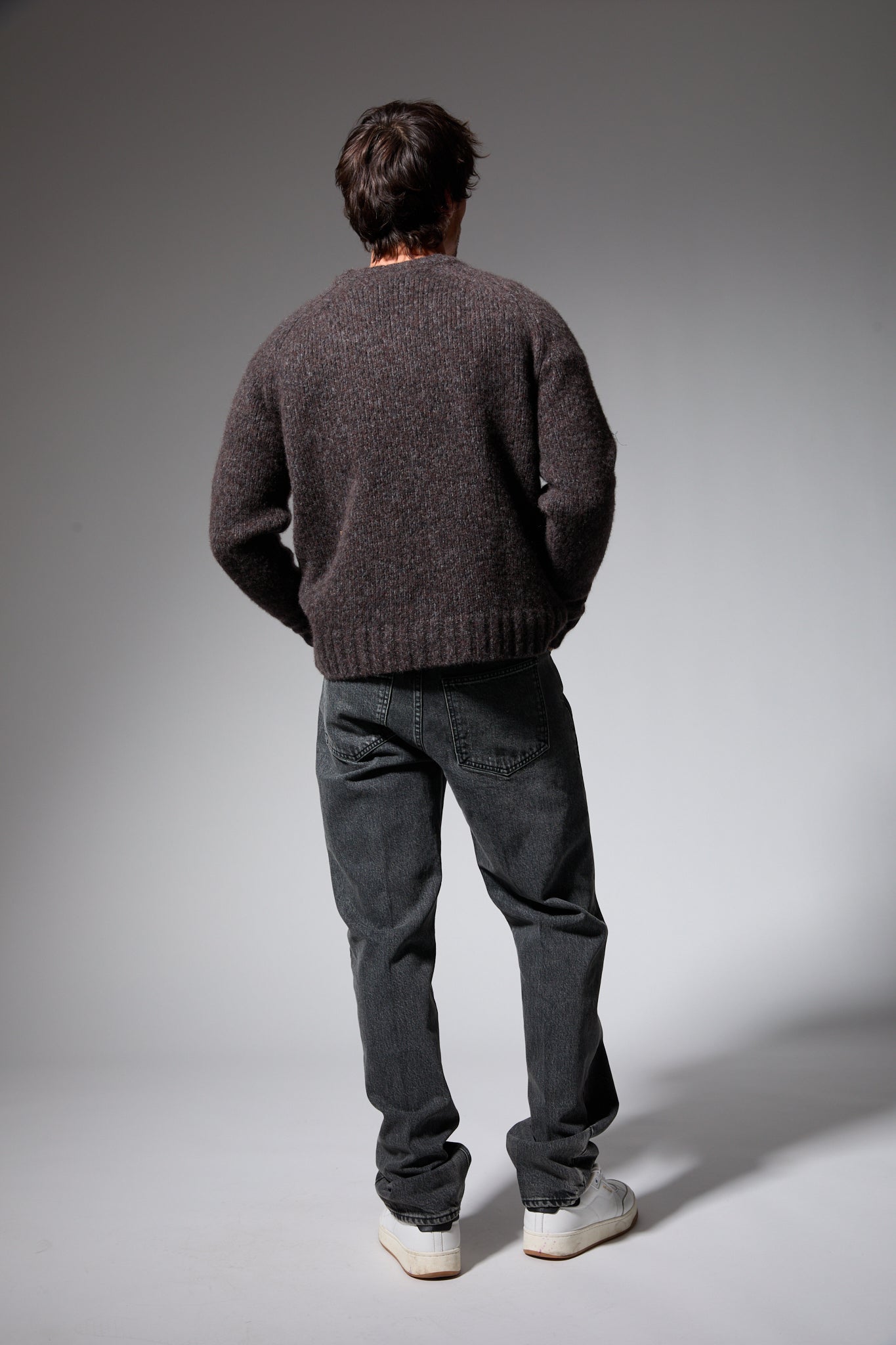 Heavy Cashmere Crewneck Sweater