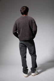 Heavy Cashmere Crewneck Sweater