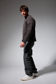 Heavy Cashmere Crewneck Sweater