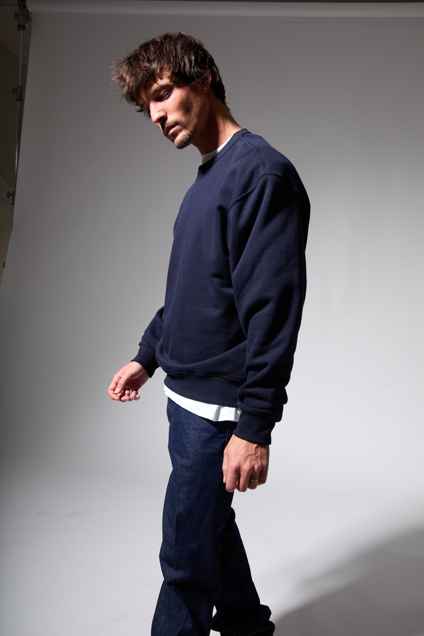 Cotton Crewneck Sweatshirt