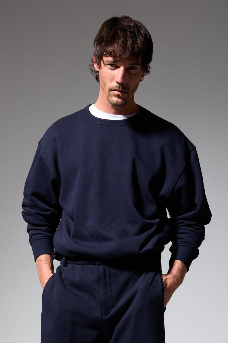 Cotton Crewneck Sweatshirt