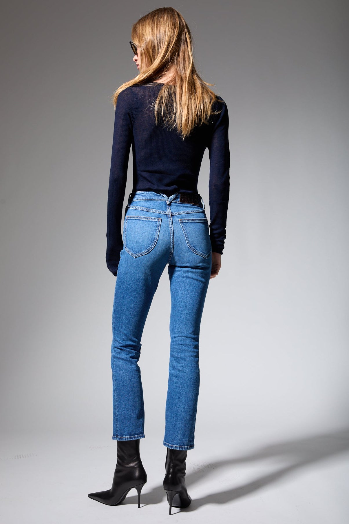 Ankle Flare Denim