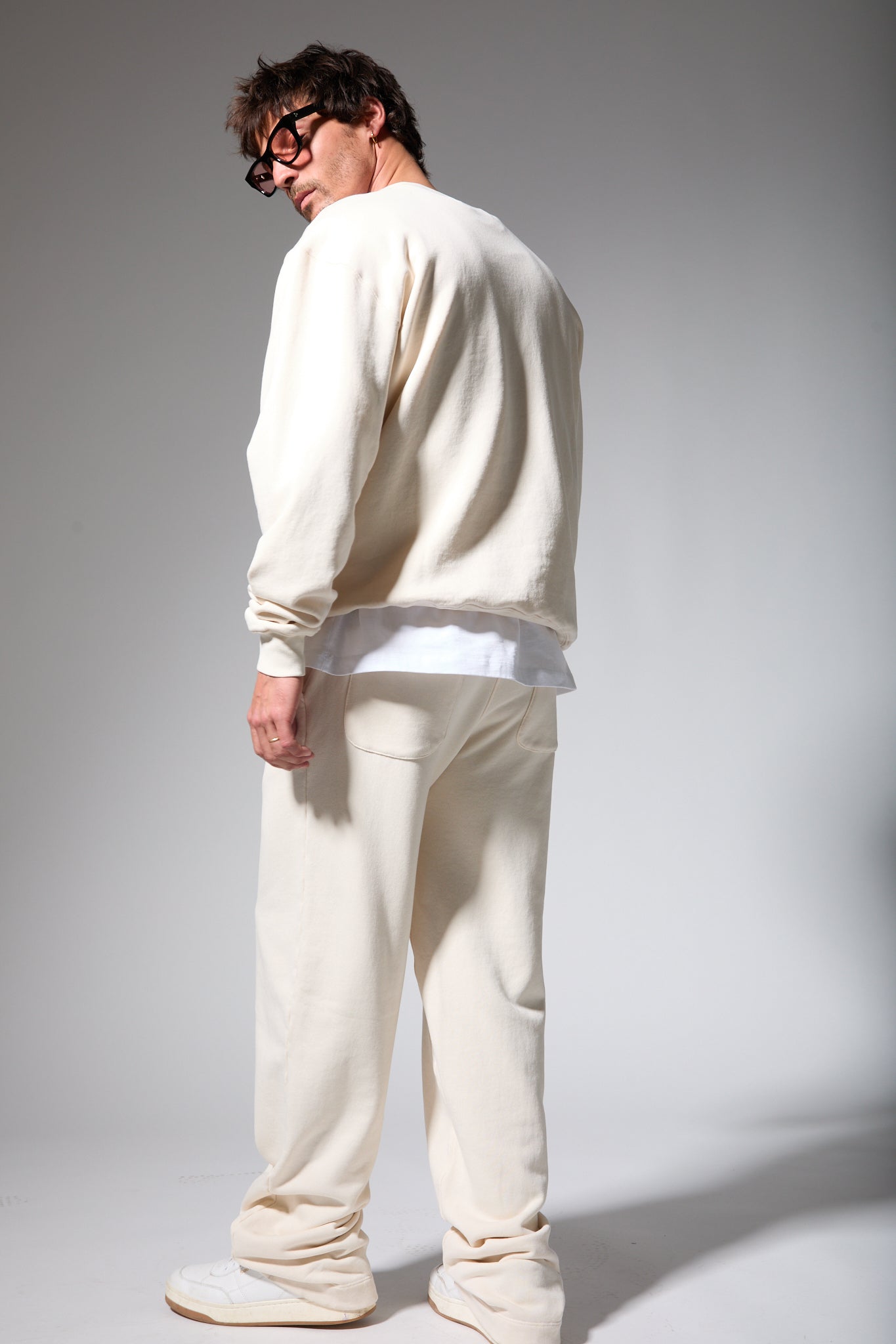 Cotton Crewneck Sweatshirt
