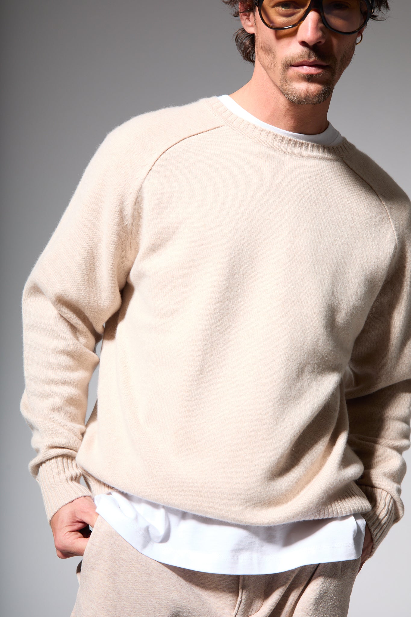 Cashmere Crewneck Sweater