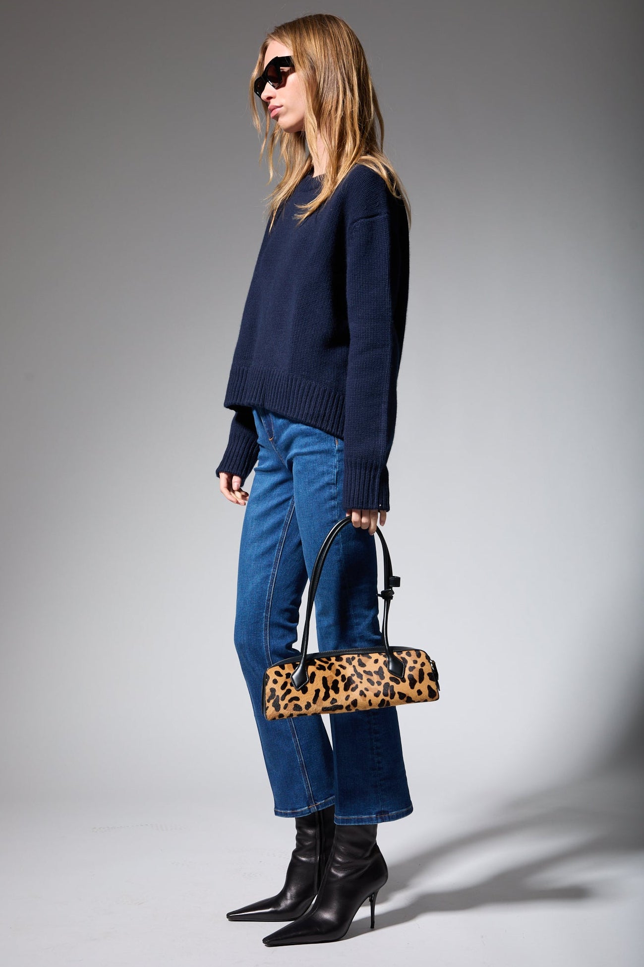 Ankle Flare Denim