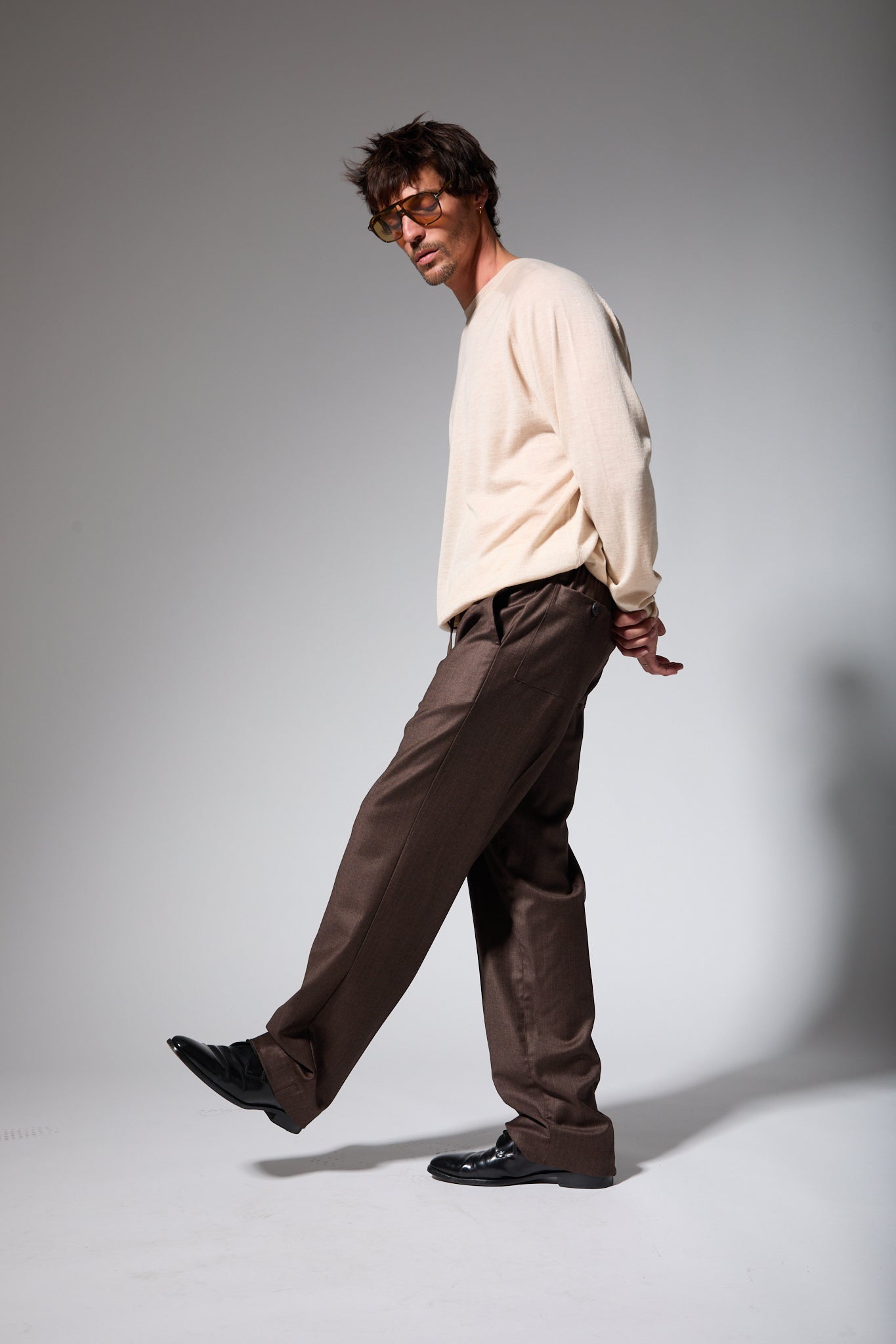Cashmere Long Sleeve Raglan