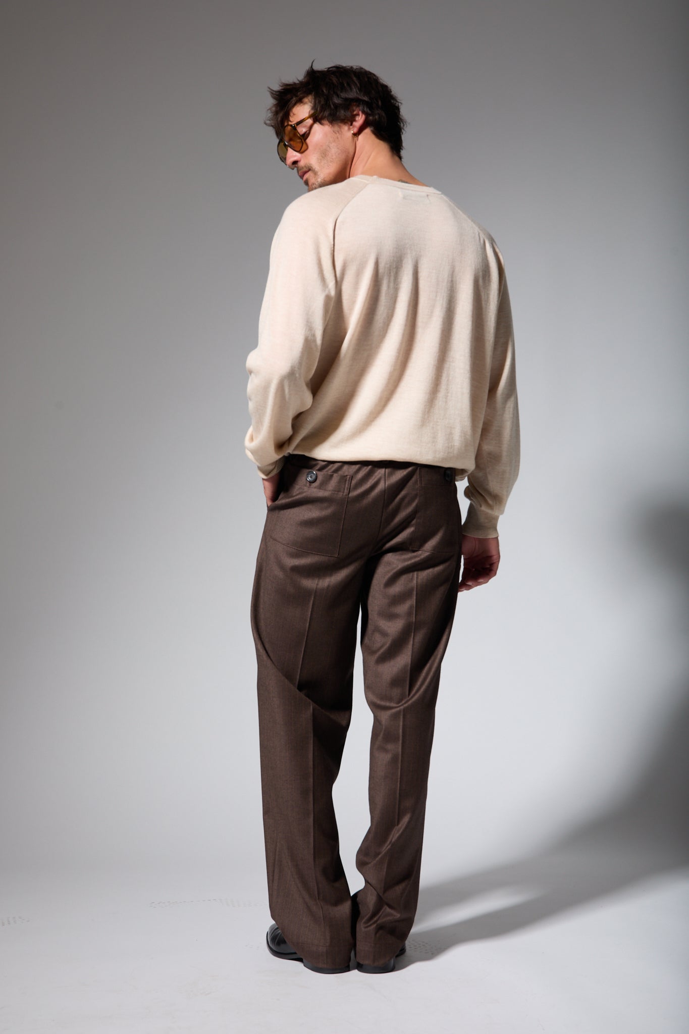 Cashmere Long Sleeve Raglan