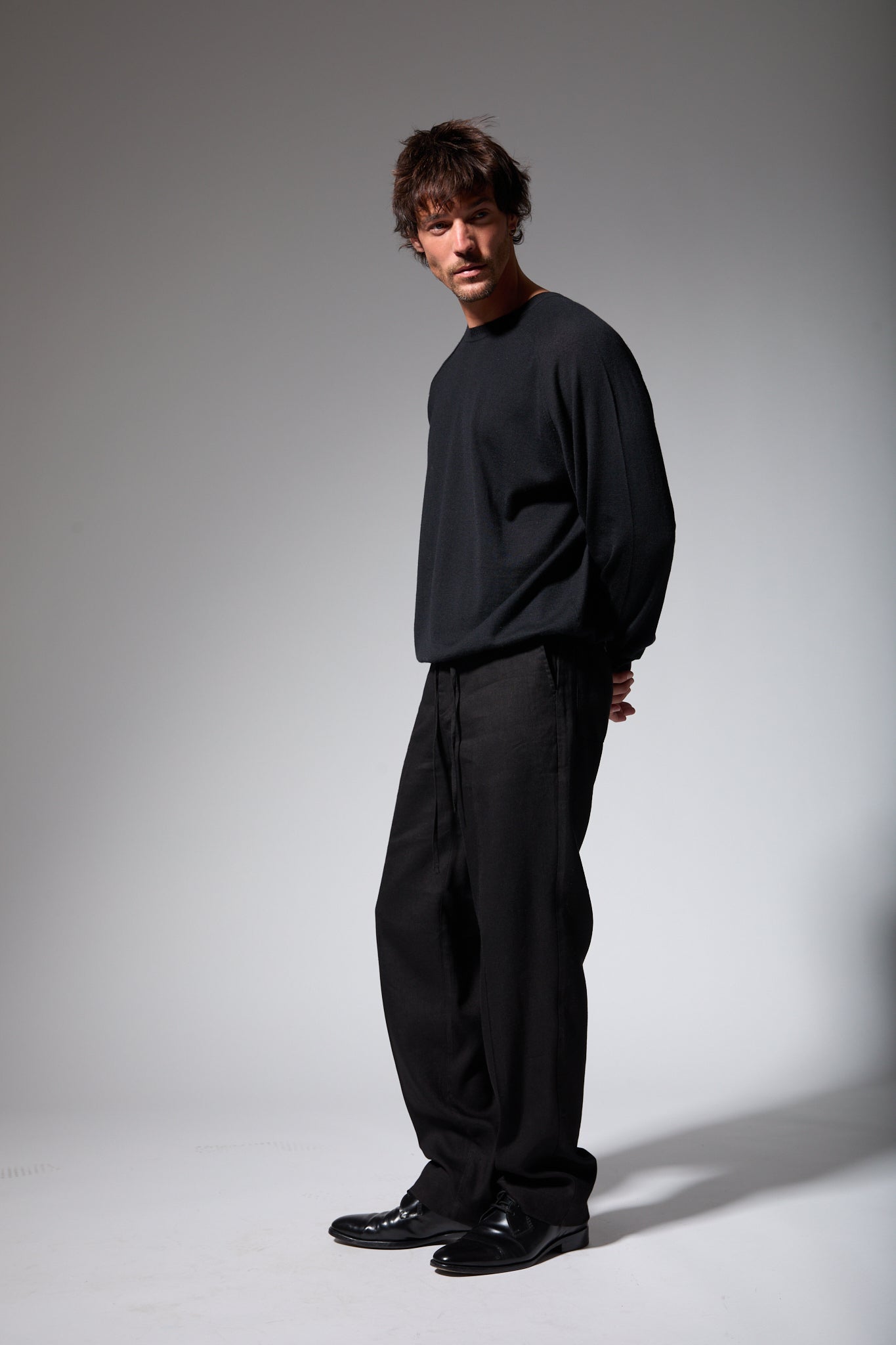 Cashmere Long Sleeve Raglan