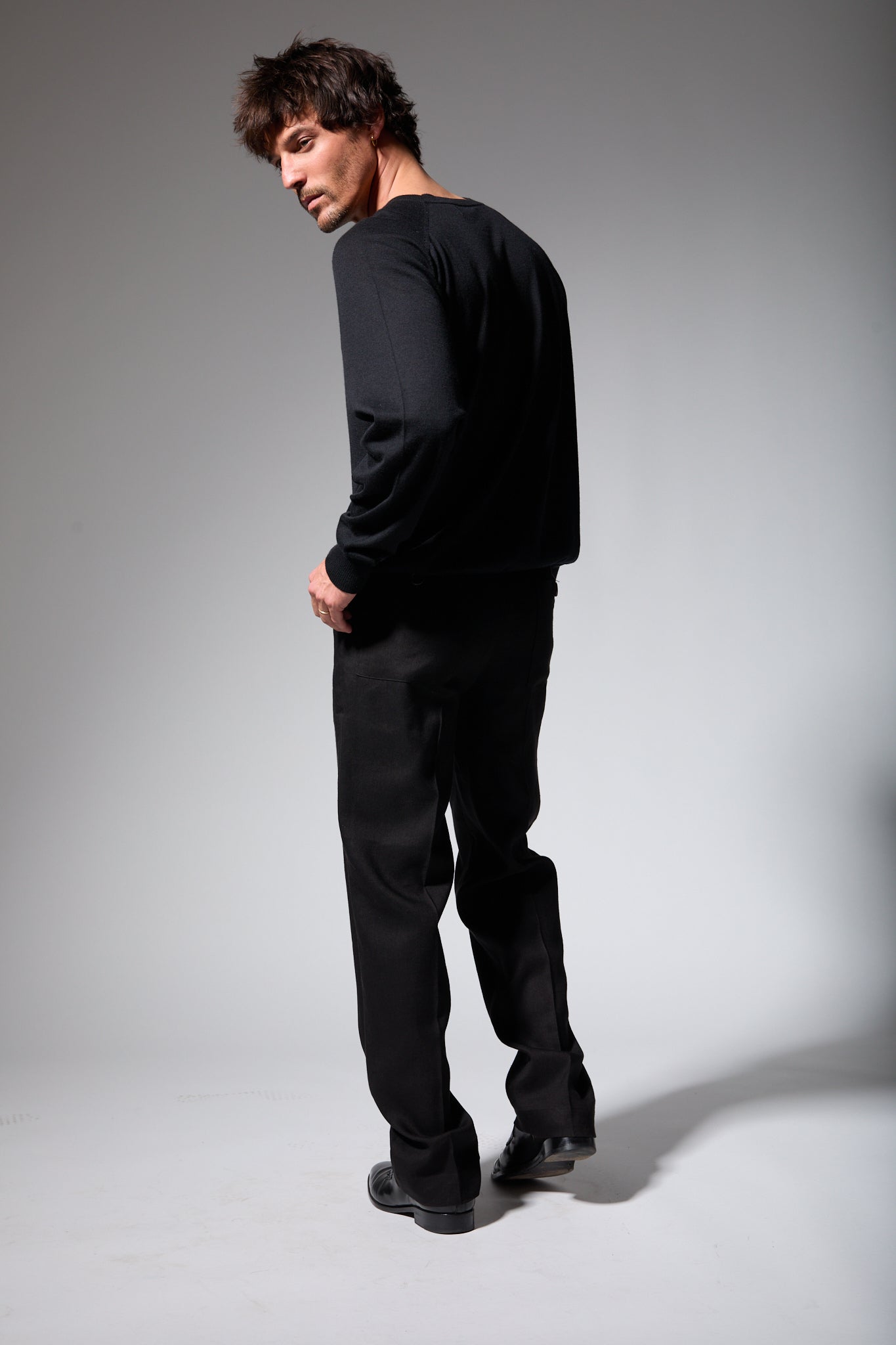 Cashmere Long Sleeve Raglan