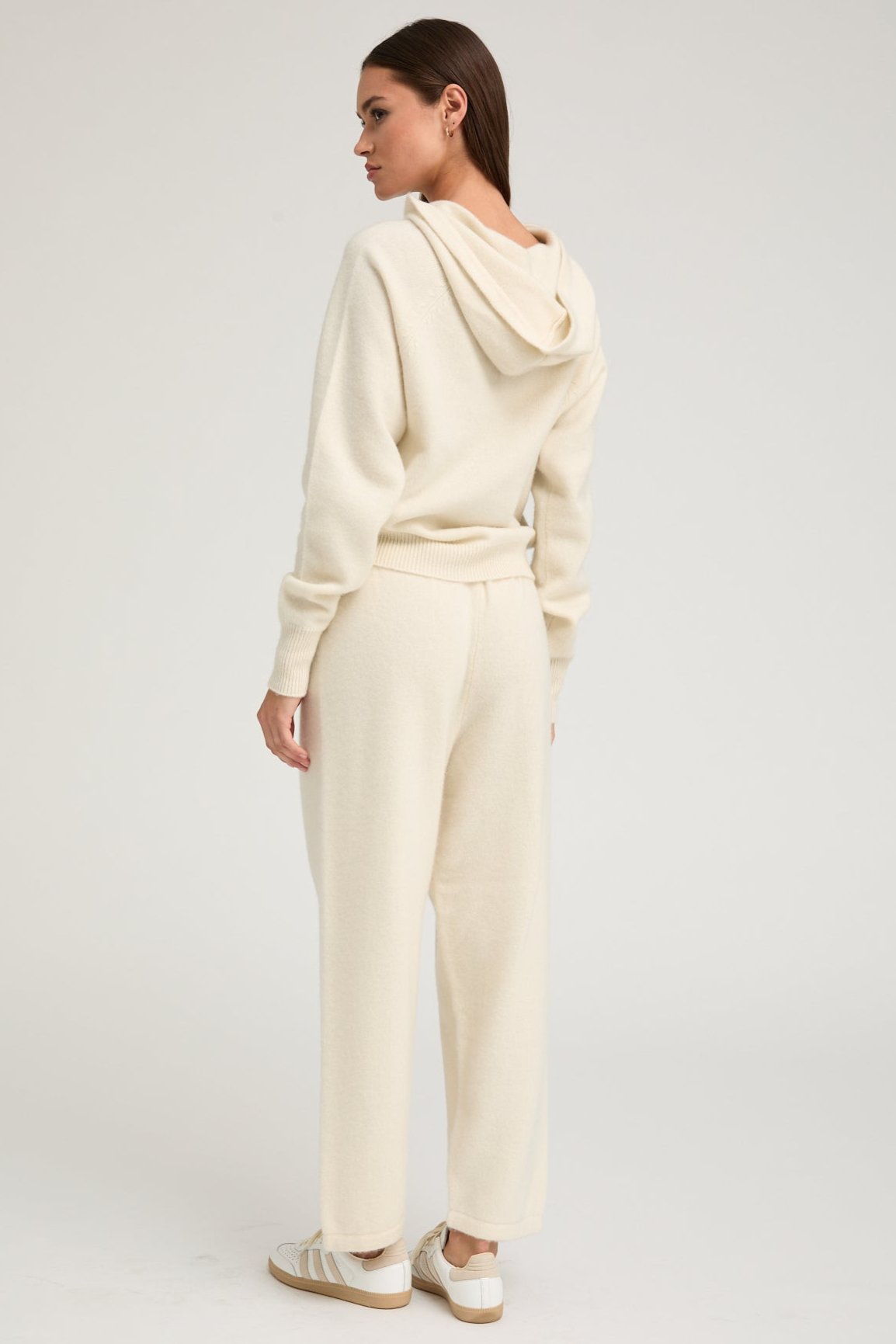 Ivory Cashmere Sweatpants