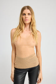 Tissue Scoop Neck Tank