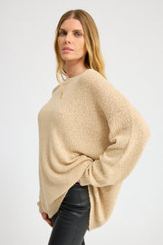 Jade Cotton Bouclé Sweater
