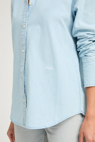 Light Blue Chambray Button Down