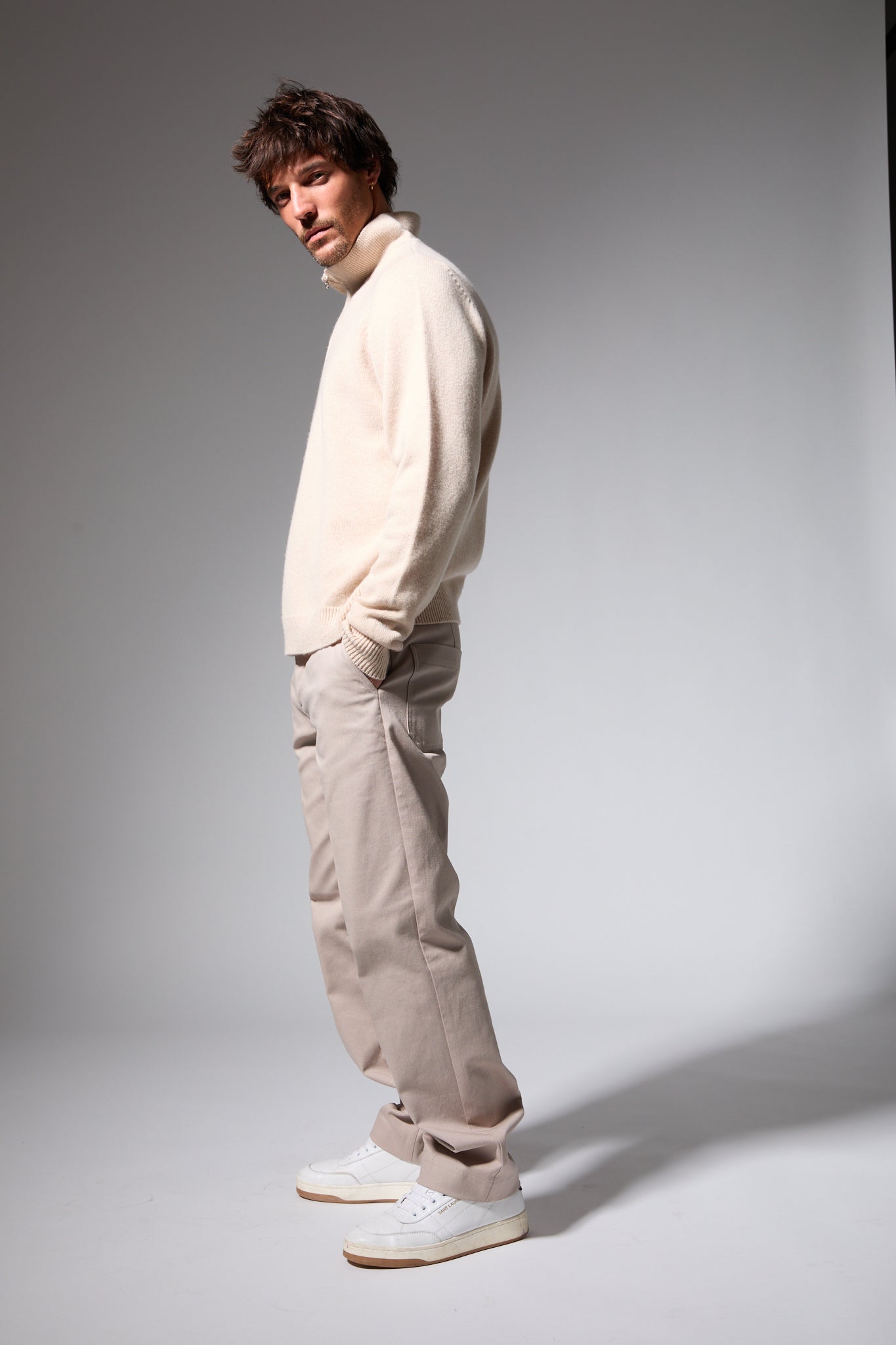 Voltaire Relaxed Cotton Trouser