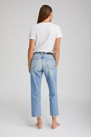Victoria Cropped Straight Leg Denim