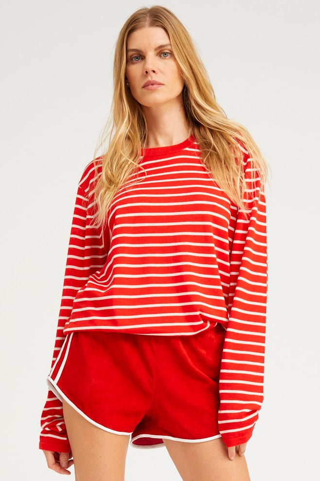 Long Sleeve Cashmere Tee