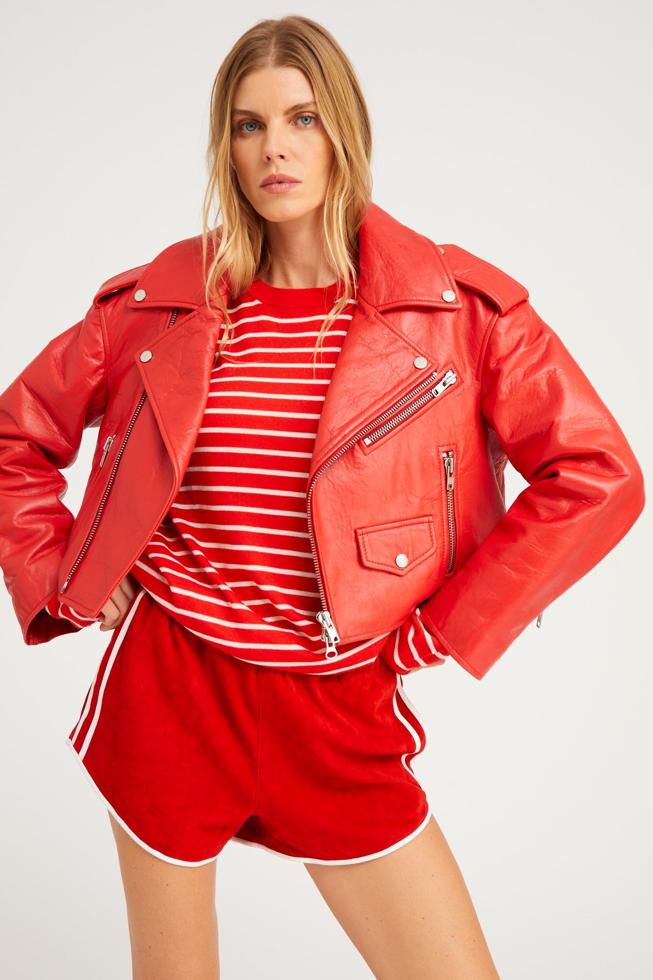 Leather Biker Jacket