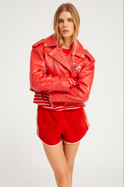 Leather Biker Jacket