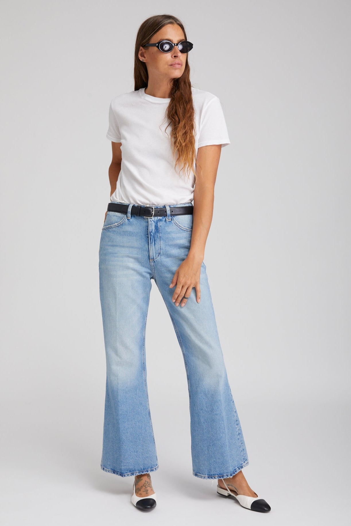 Victoria Boyfriend Flare Denim