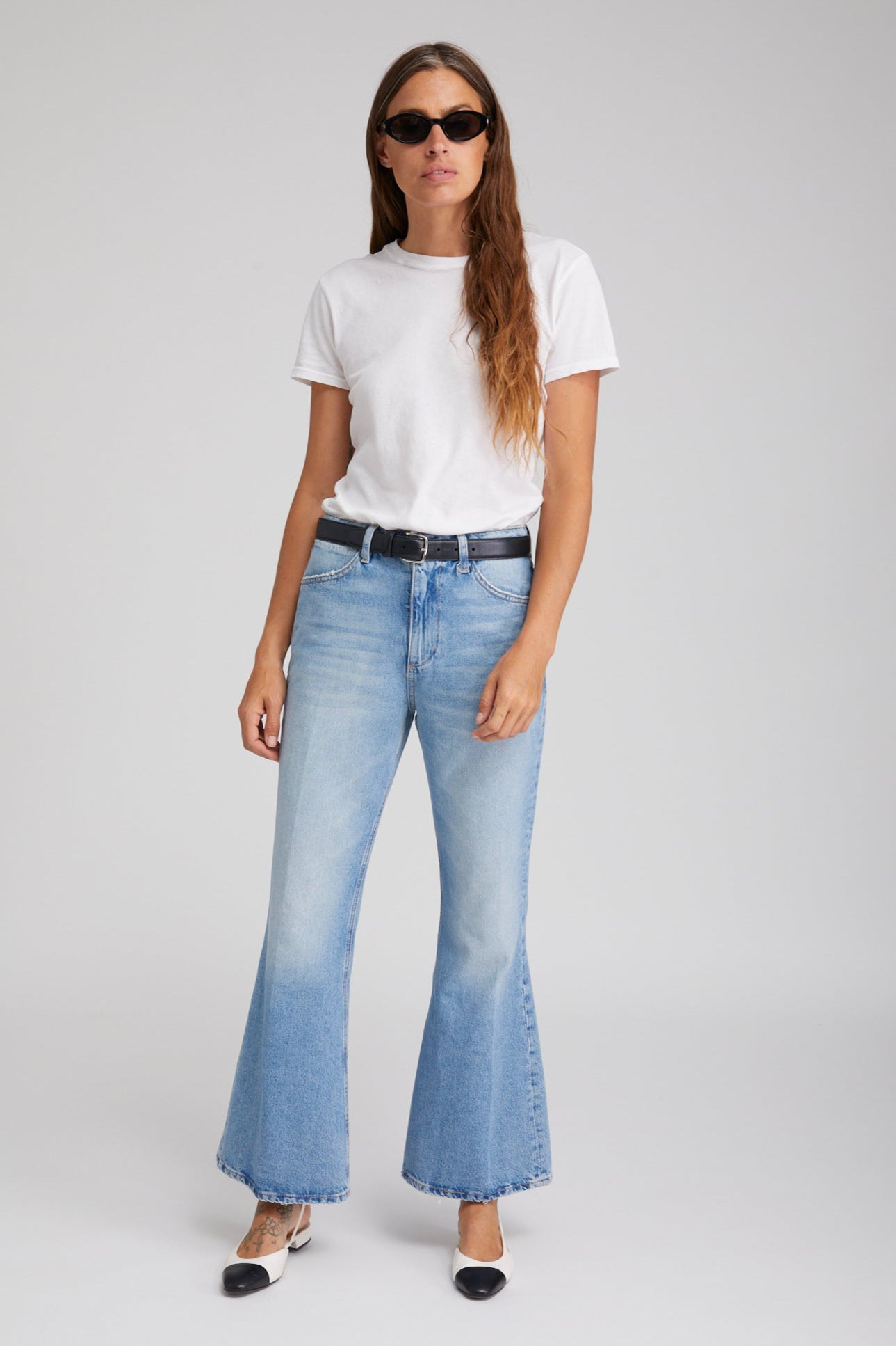 Victoria Boyfriend Flare Denim