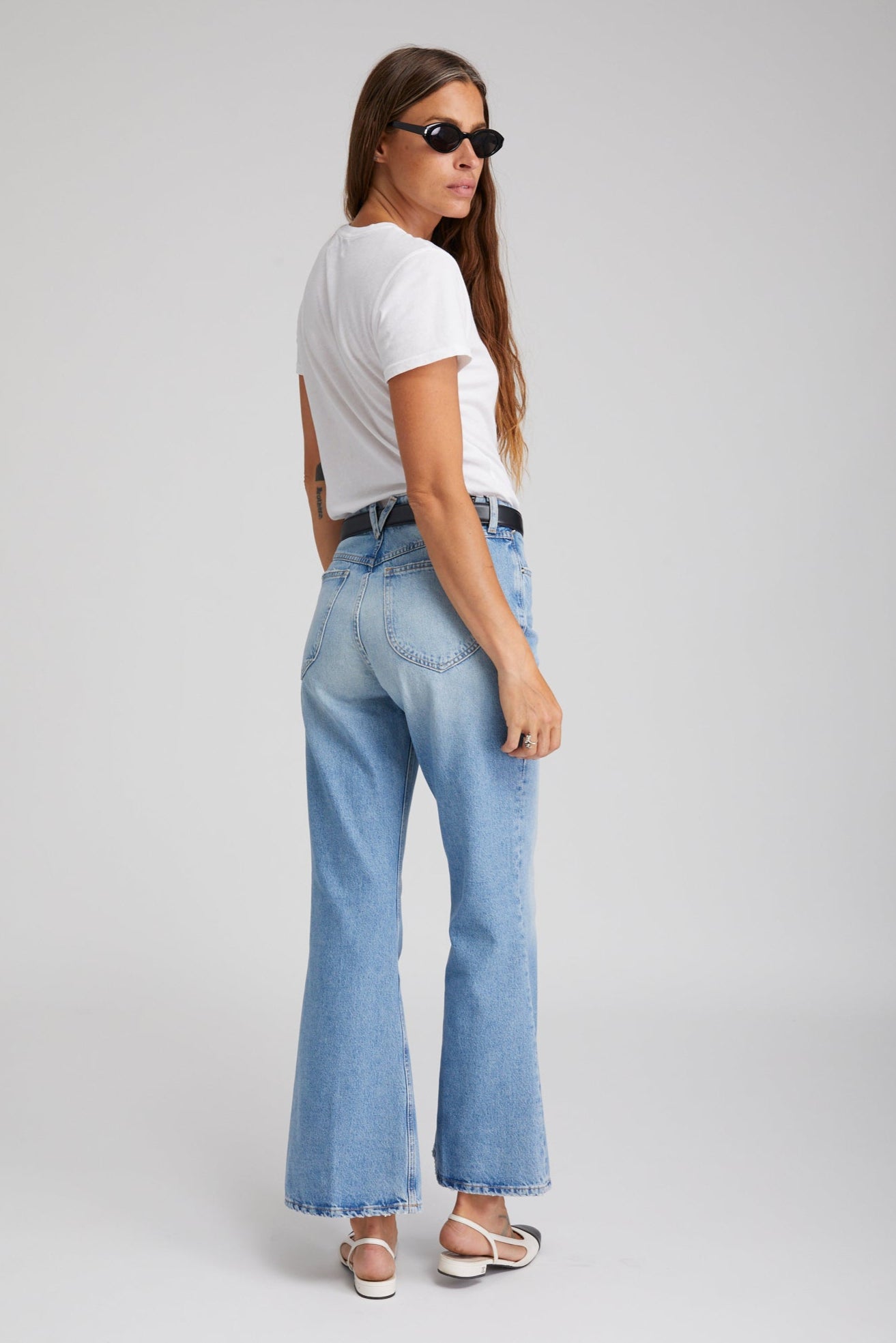 Victoria Boyfriend Flare Denim