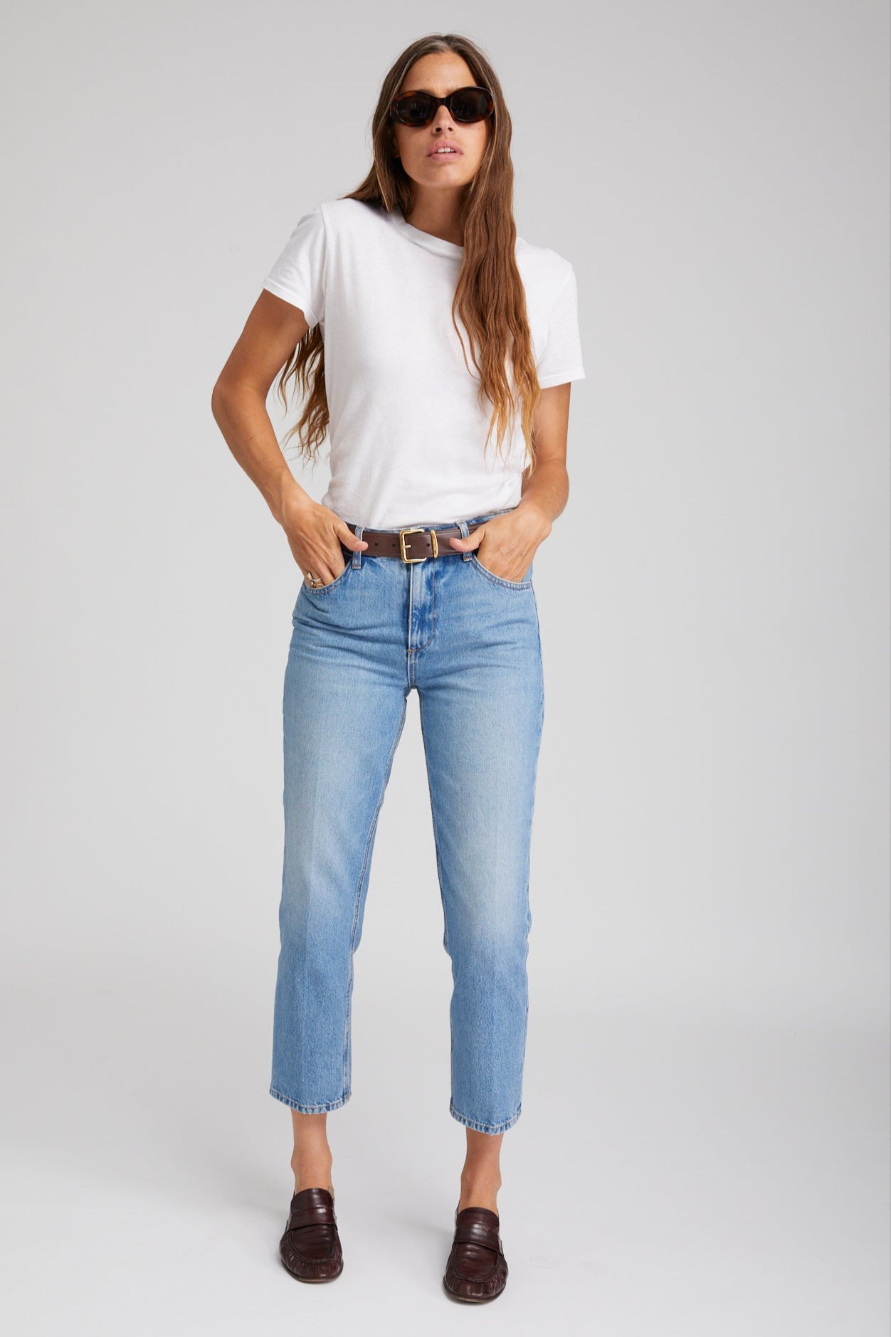 Paradis Crop Straight Leg Denim